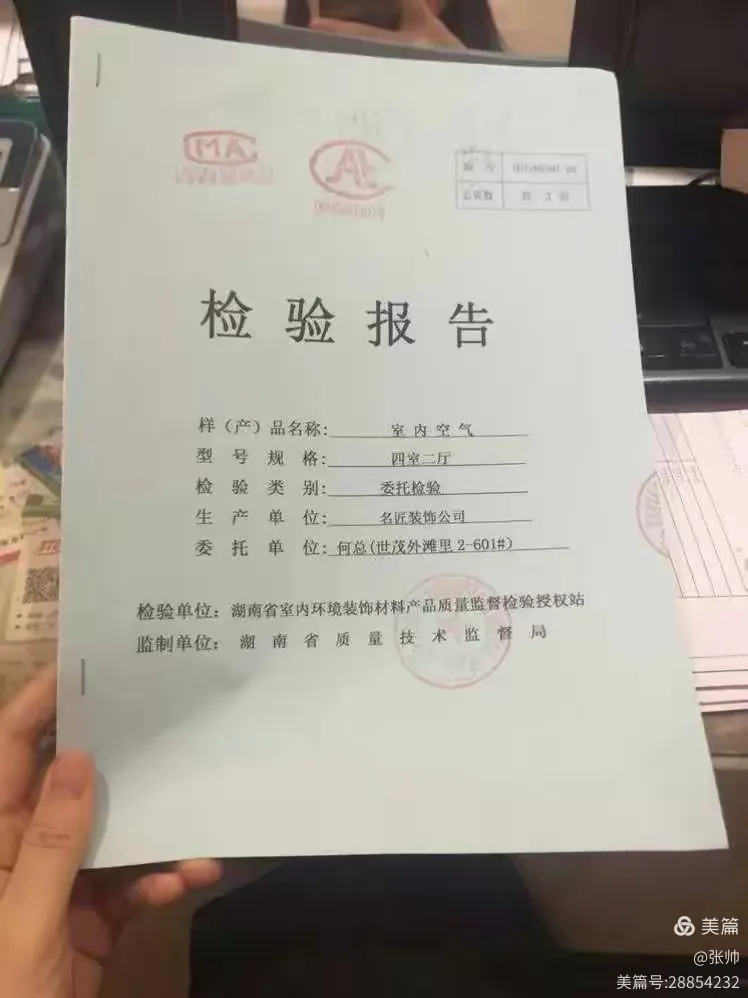 环保检测报告